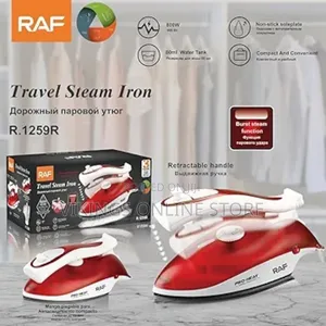 RAF RAF Steam Electric Trekking Iron, 800W, R.1259R (Red)
