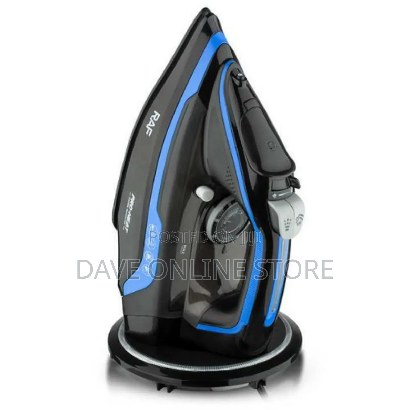 RAF Ceramic Soleplate Electric Steam Iron