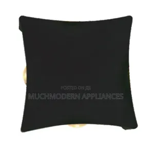 Small Black Cushion-Shaped Wall Light