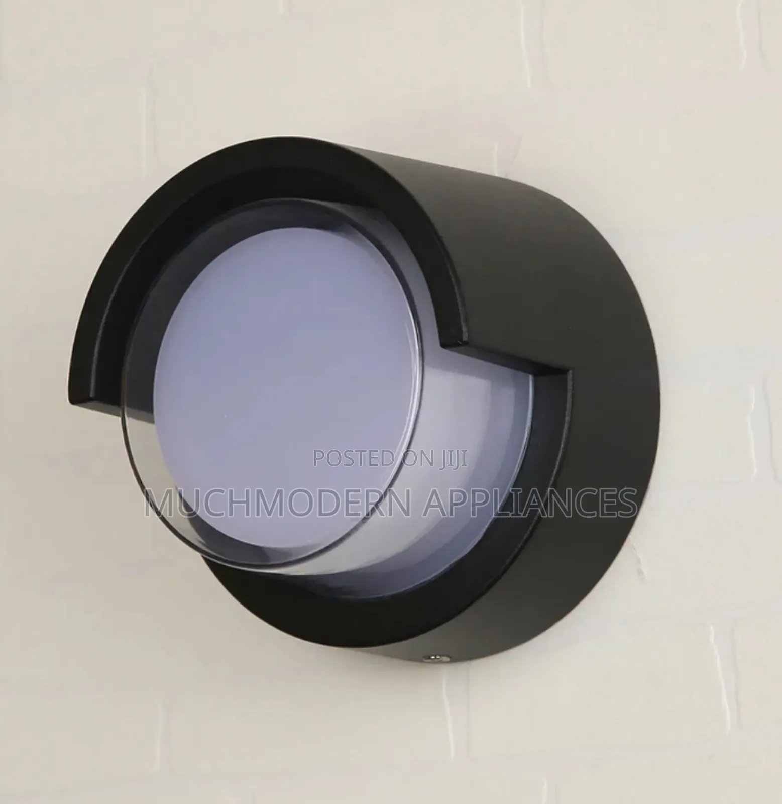 Black LED Wall Light