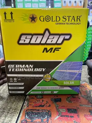 40ah Gold Star German Technology MF Solar Batteries Reed