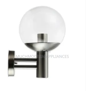 Searchlight Orb Stainless Steel Outdoor Wall Light