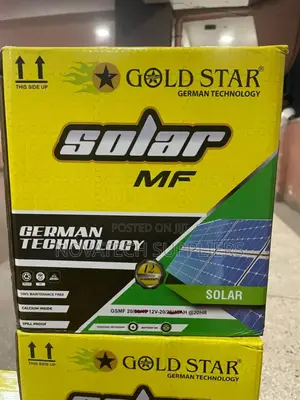 20ah Gold Star Maintenance Free Solar Batteries Granh
