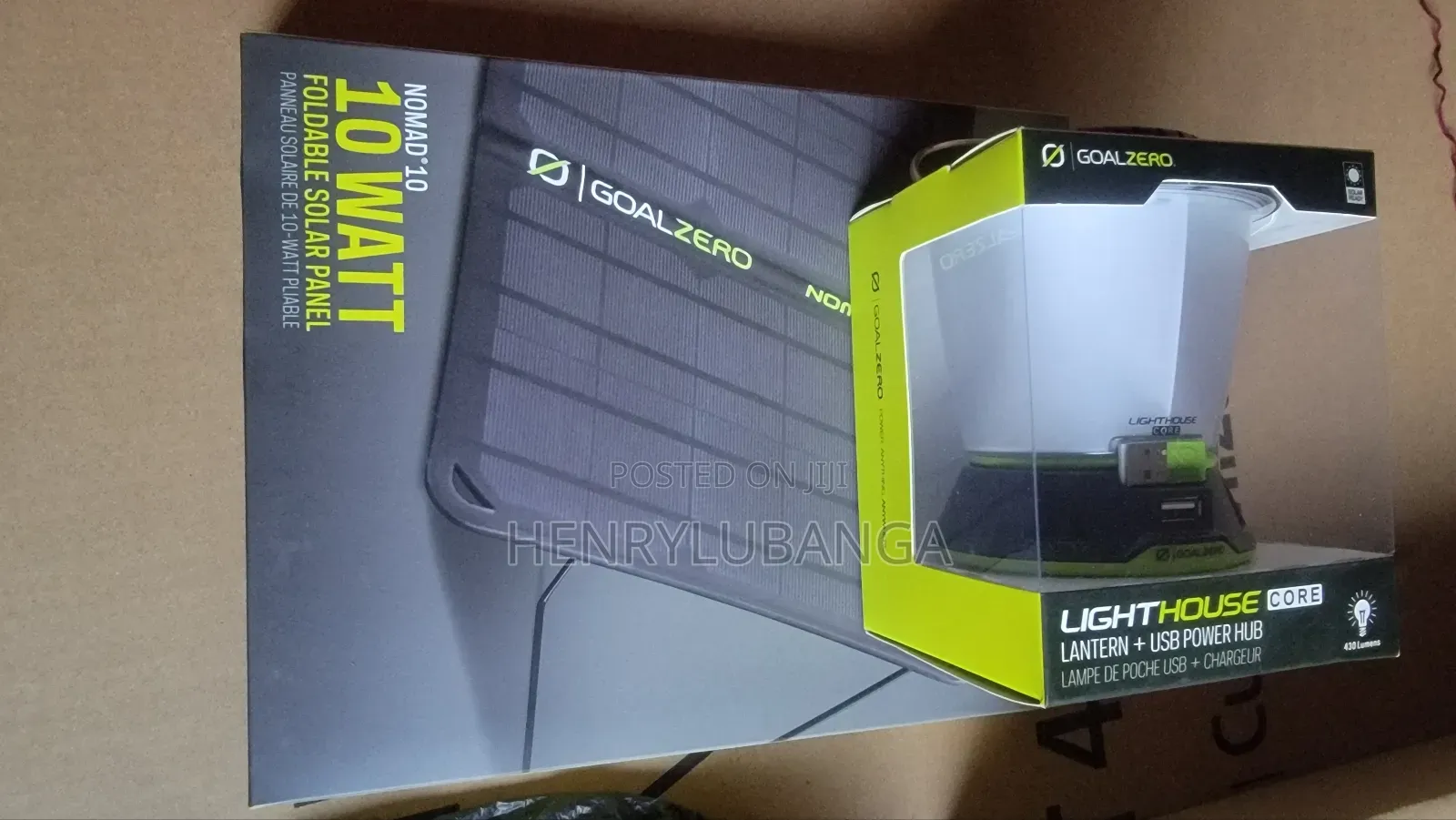 Lighthouse Core Lantern With 10w Nomad Foldable Solar Panel