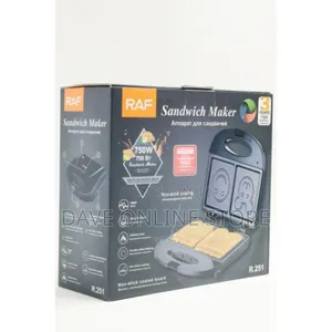 RAF Cartoon Plate Sandwich Maker 750W