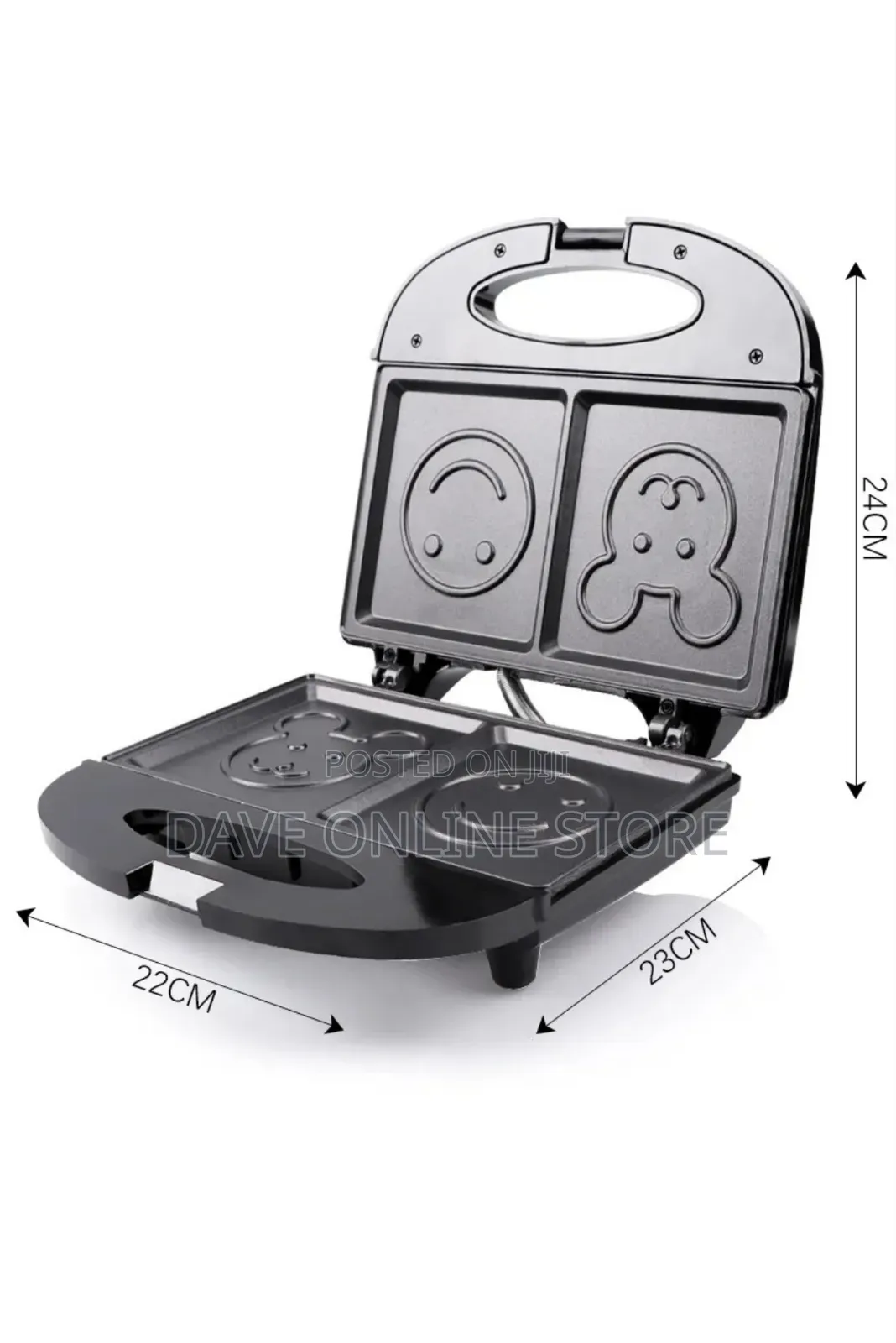 RAF Cartoon Plate Sandwich Maker 750W