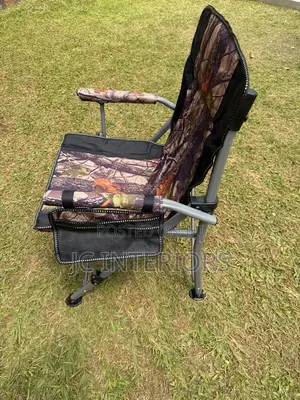 Foldable Camping Chair - Brown Color