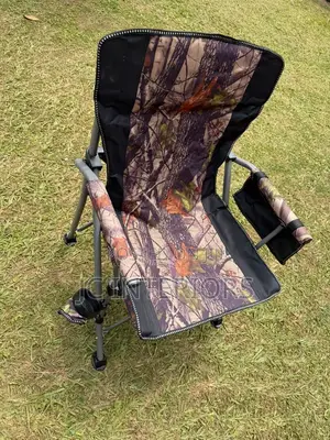 Foldable Camping Chair - Brown Color
