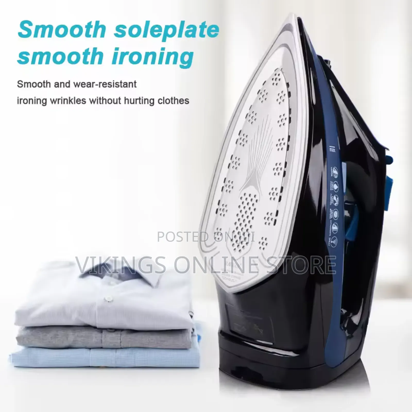 Electric Steam Iron Handheld Wireless Charging Iron