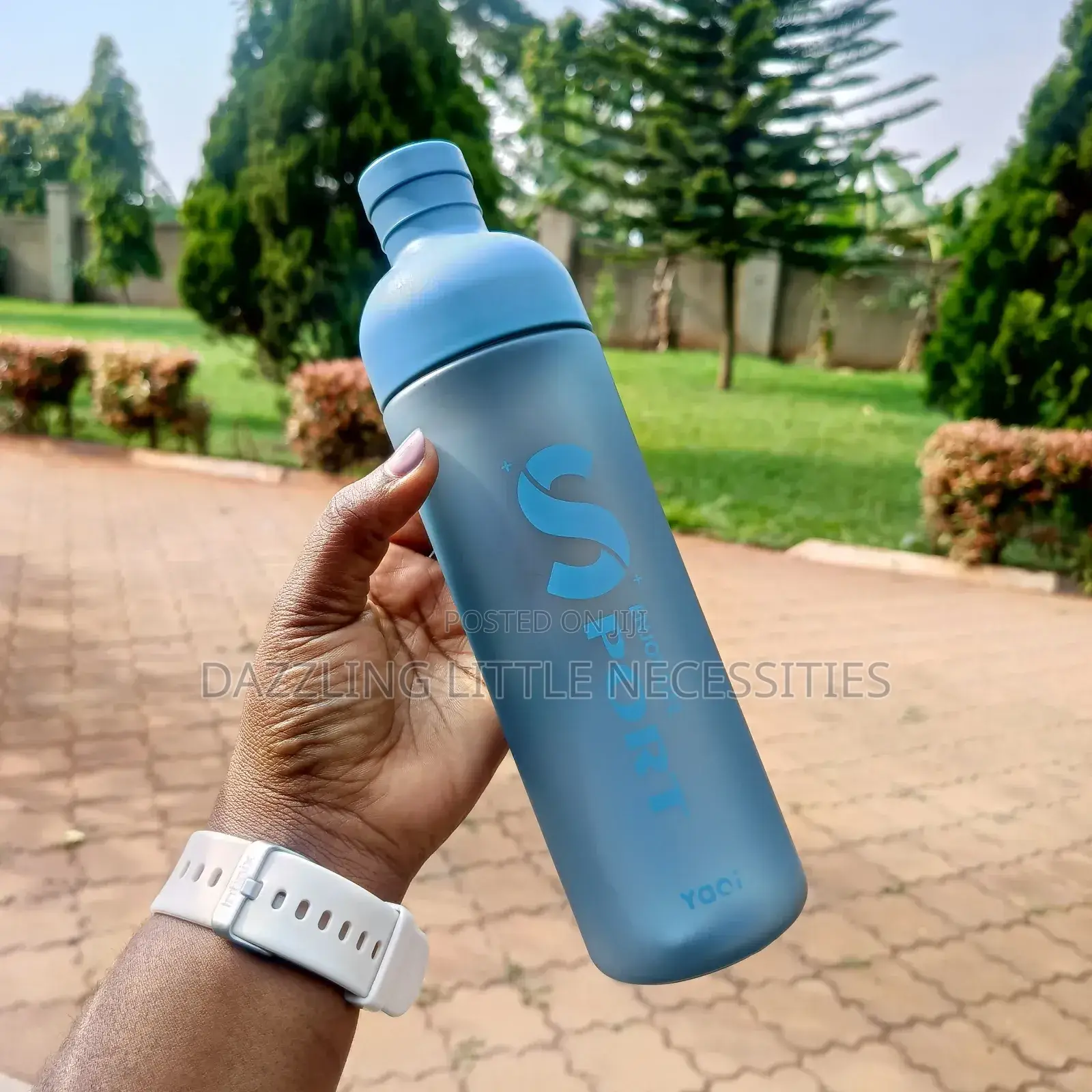 Sapphire Water/Juice Bottle - 600mls (Blue)
