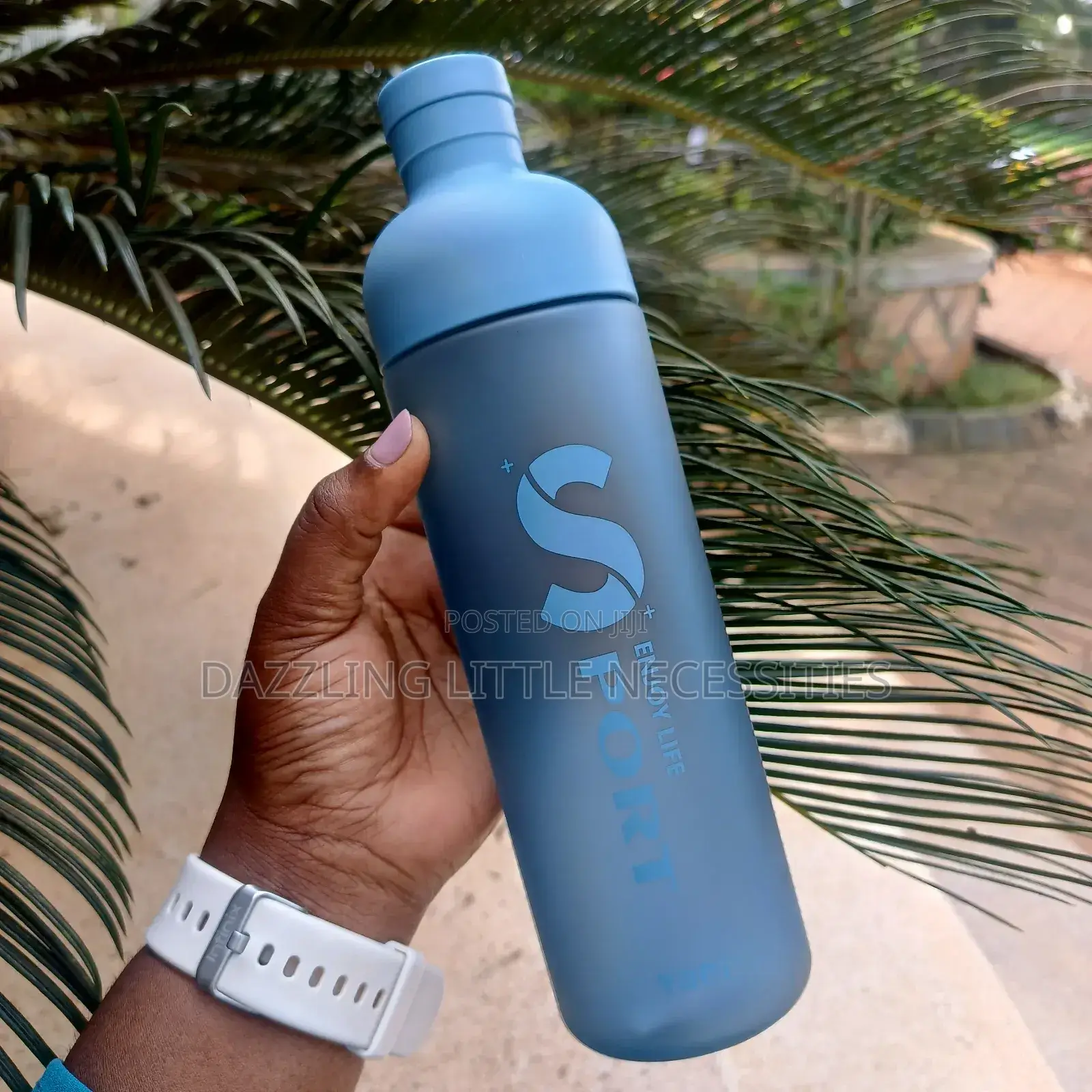 Sapphire Water/Juice Bottle - 600mls (Blue)