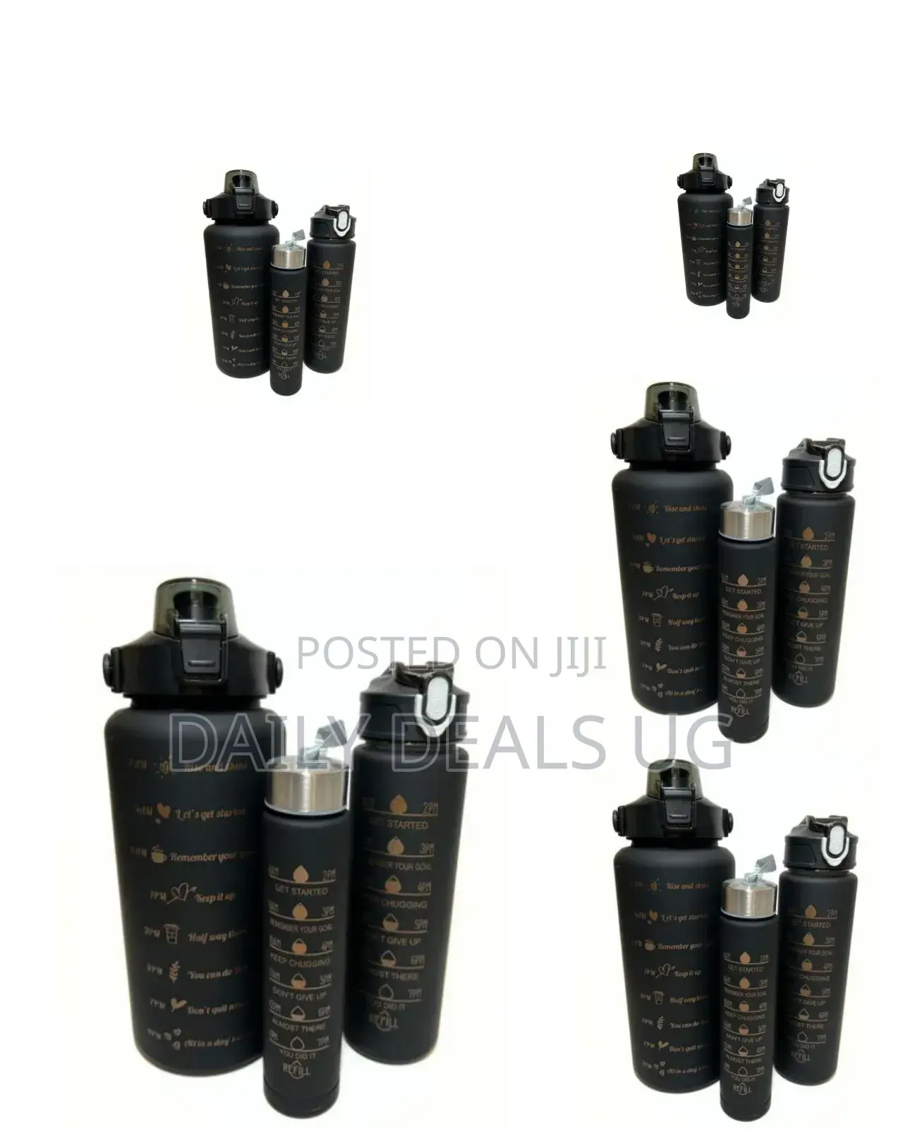 Plastic Water Bottle Set