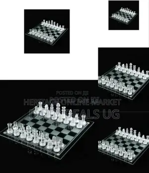 Brand Glass Chess Board Game