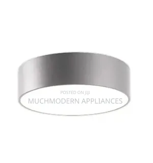 Round Silver Ceiling Light