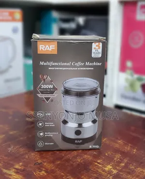 RAF Multifunctional Coffee Machine R.7113 - 300W, Stainless-
