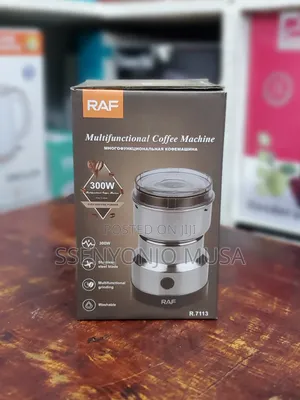 RAF Multifunctional Coffee Machine R.7113 - 300W, Stainless-