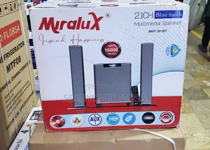 Miralux MHT-301BT 2.1CH Bluetooth Multimedia Speaker System-
