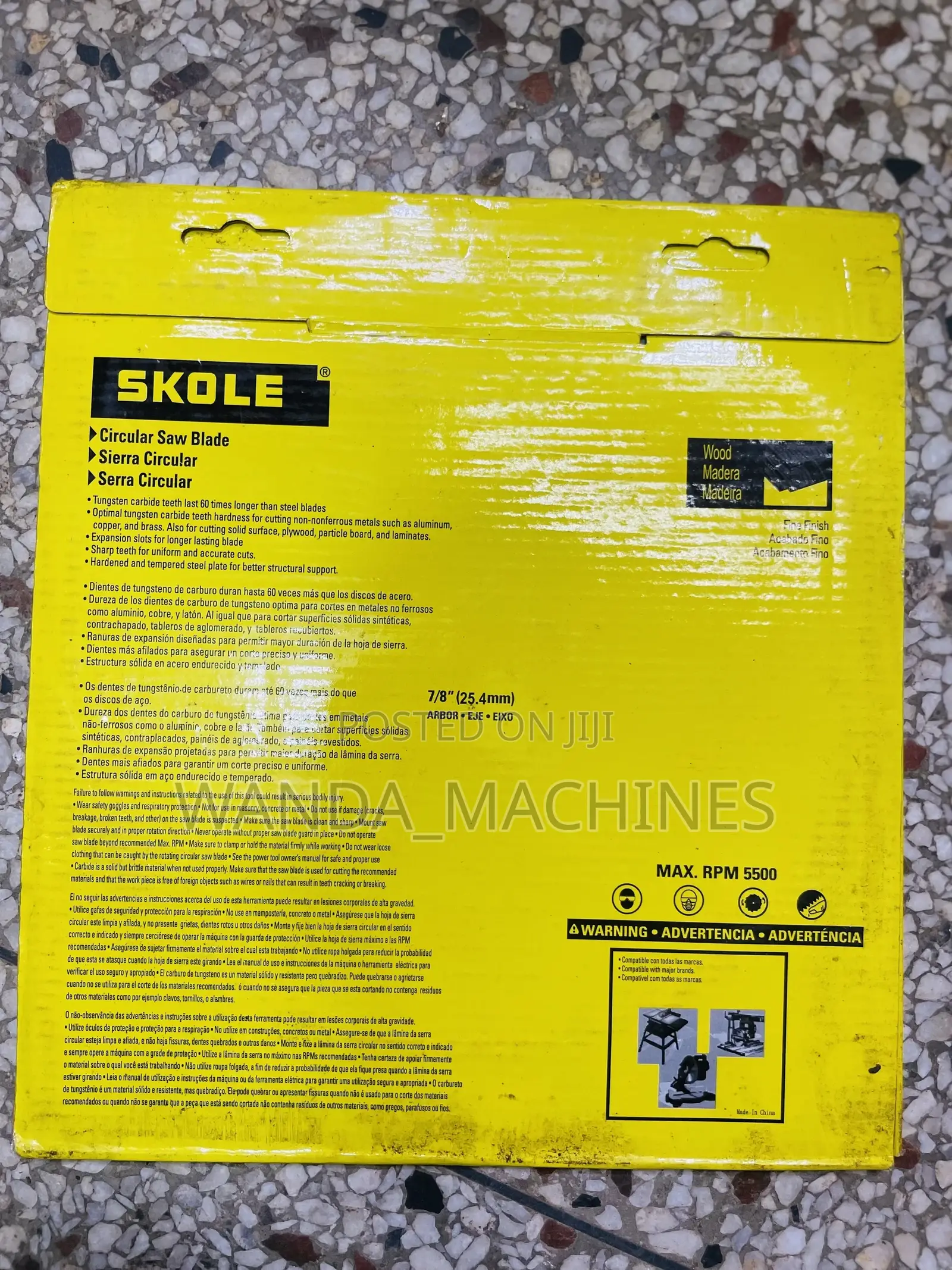 Wood Cutting Discs 10” Skole