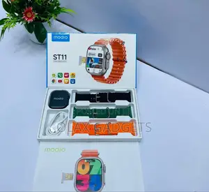 Modio St11 Simcard Smartwatch (4/64gb) With 3 Pairs Strap