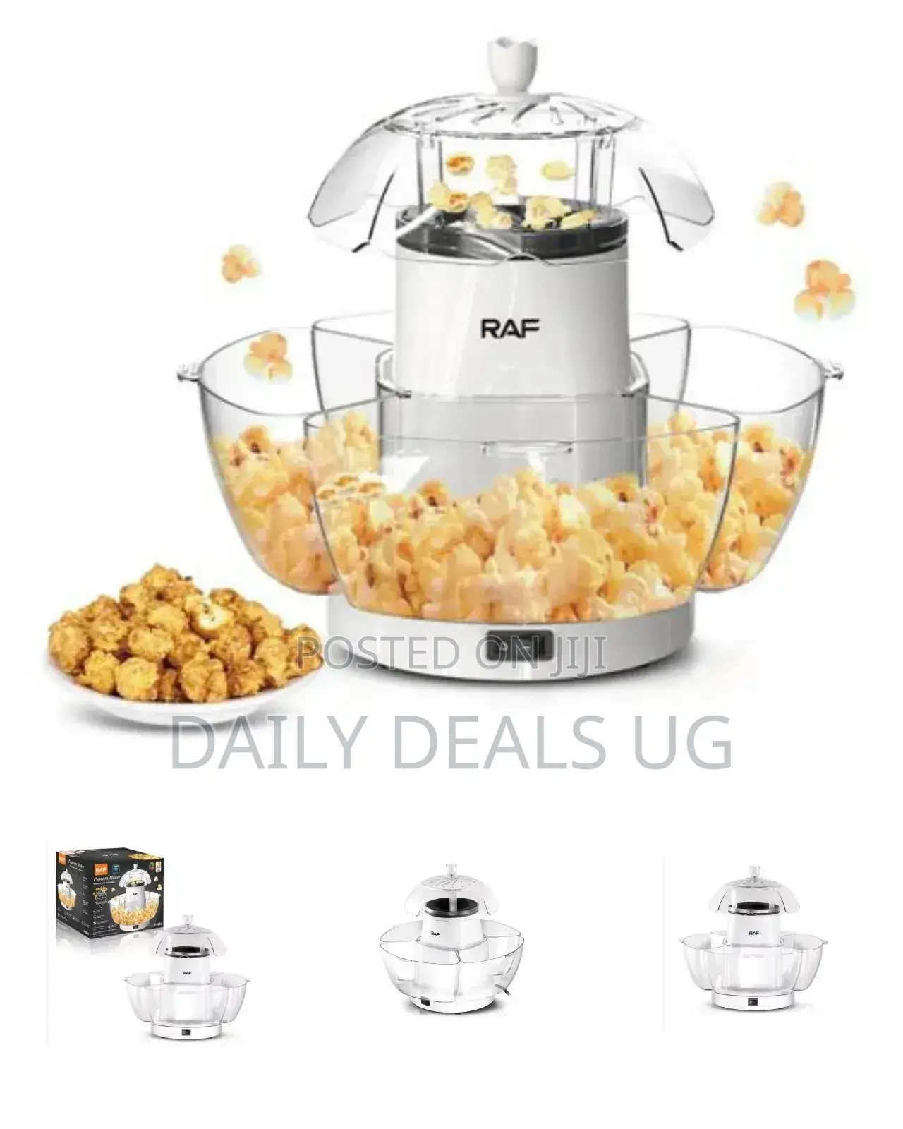 Portable RAF Popcorn Maker