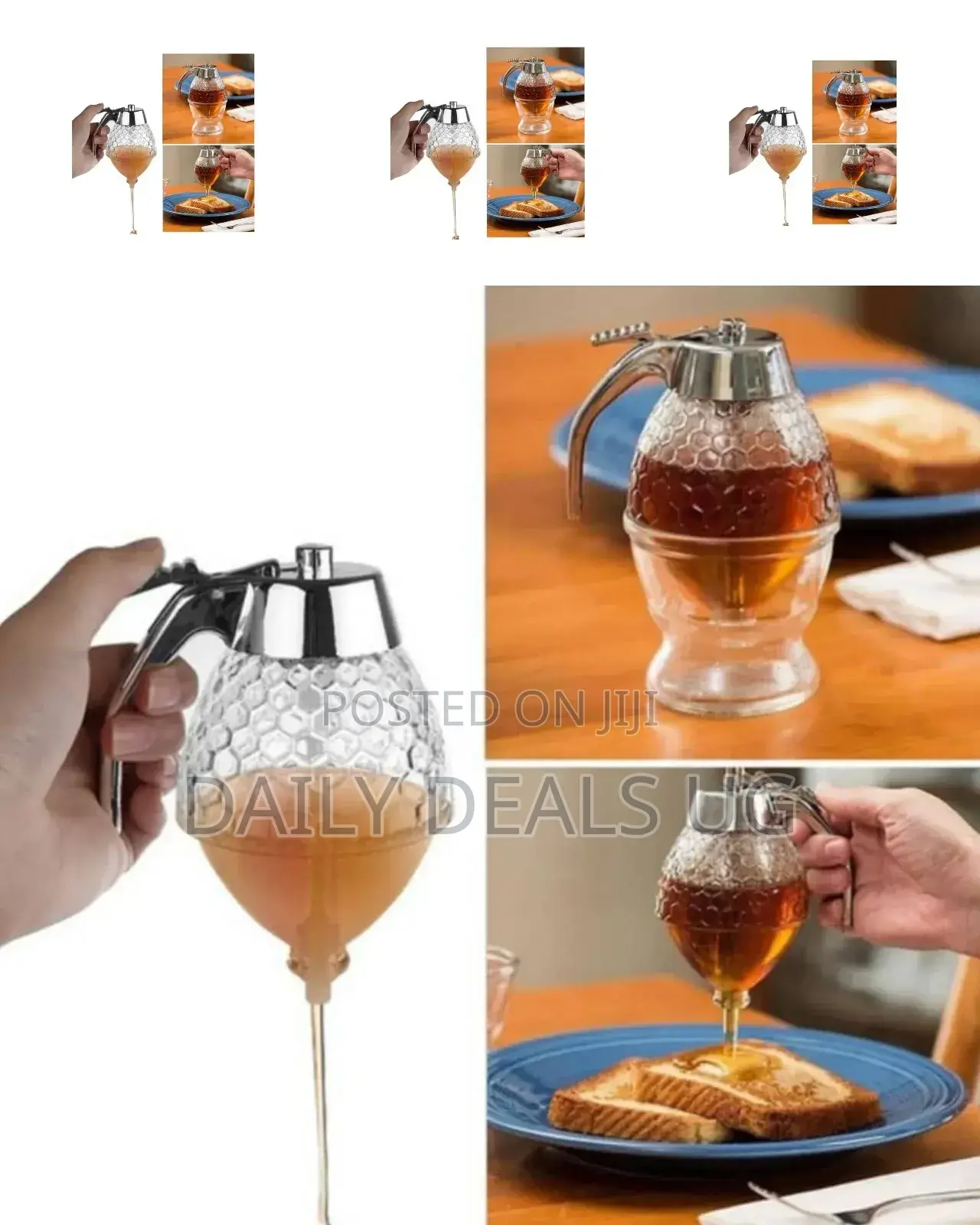 Honey Dispenser Bottle
