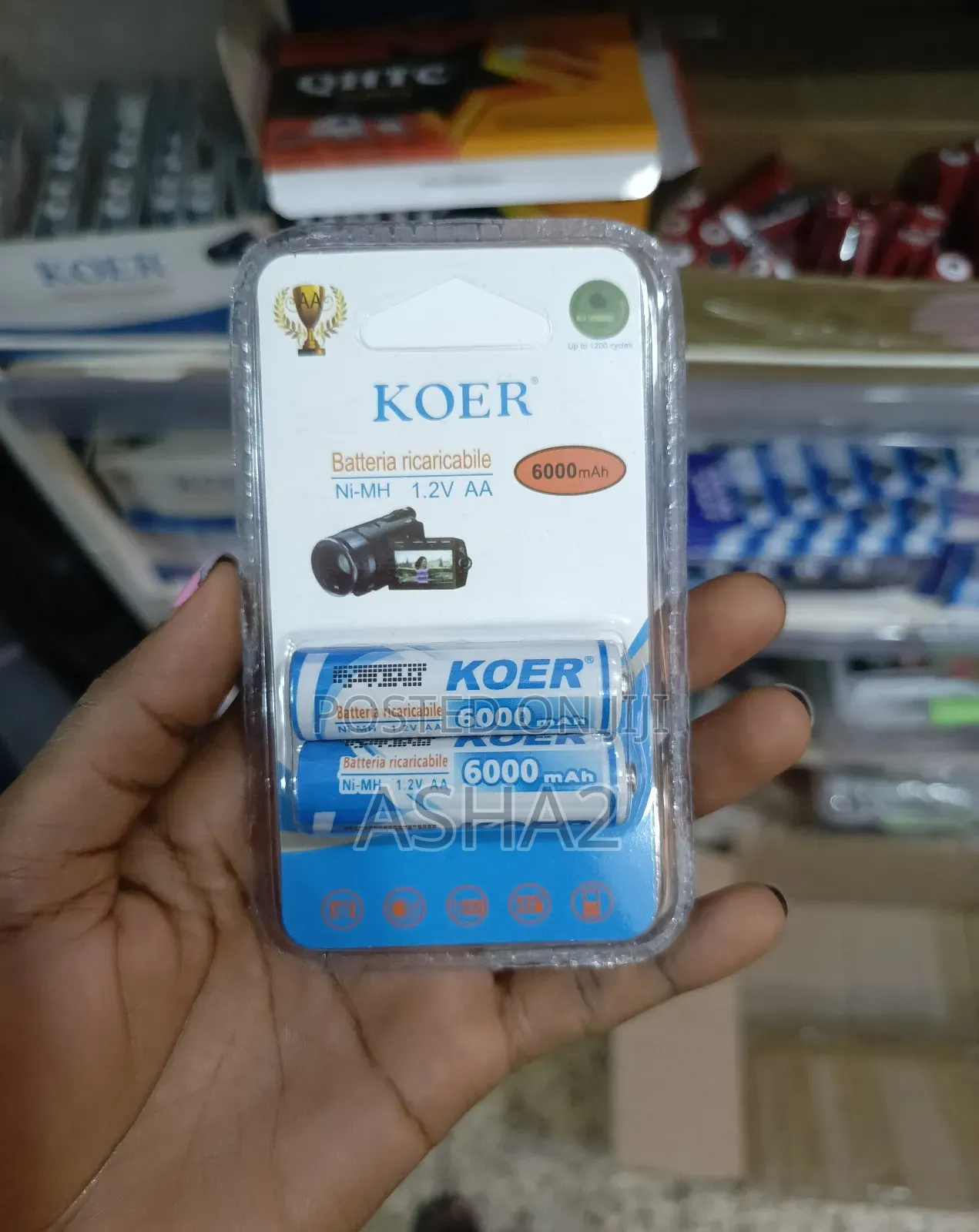 Koer AA Rechargeable Batteries