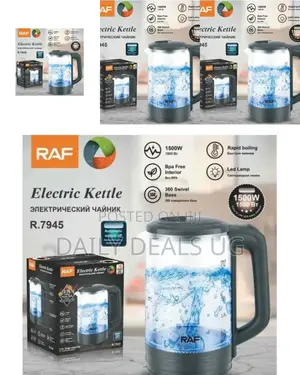 Glass RAF Kettle