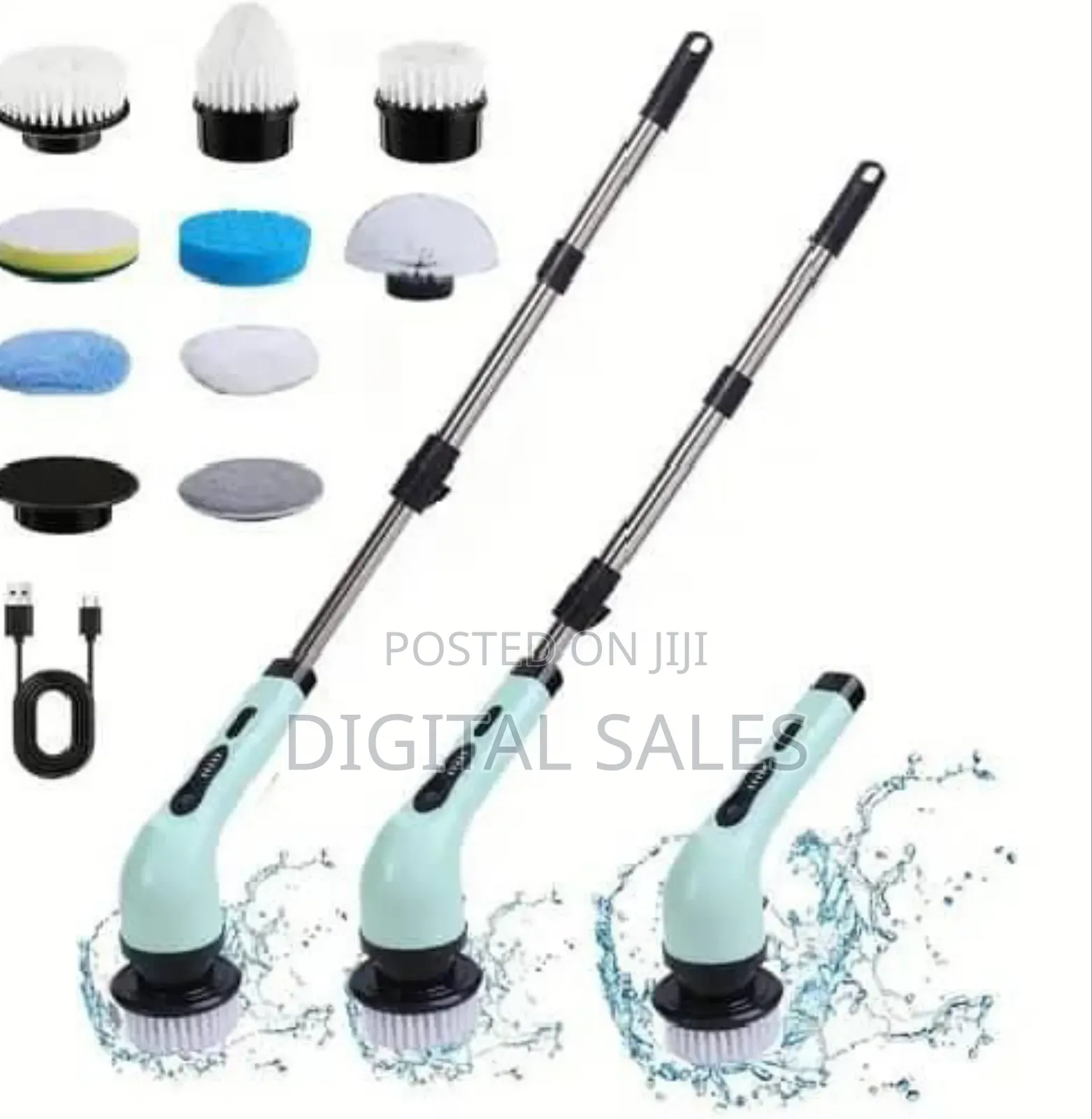 Wireless Rotatable 9-in-1 Electric Cleaner
