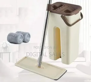 360 Rotating Microfiber Flat Mop