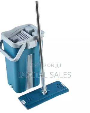 360 Rotating Microfiber Flat Mop