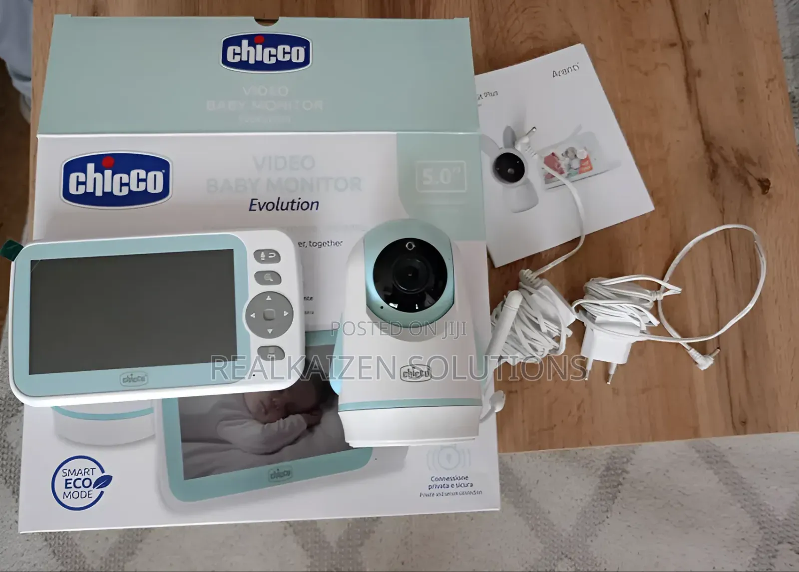CHICCO Evolution Video Baby Monitor Thermometer Night Vision