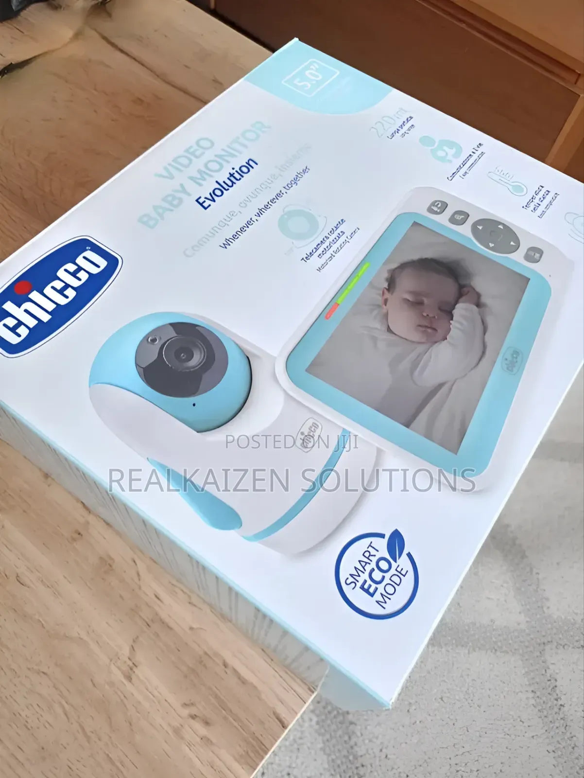 CHICCO Evolution Video Baby Monitor Thermometer Night Vision