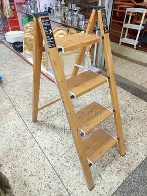 4-Step Folding Aluminum Step Ladder.
