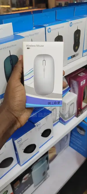 White Wireless Mouse