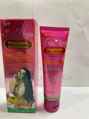 Sexy Lady Women Orgasmic Gel for Better Climax 100mg