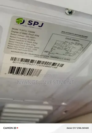 10kg Top Loader Washing Machine. SPJ Washing Machine