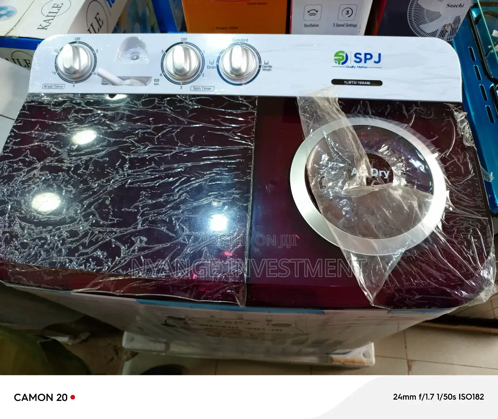 10kg Top Loader Washing Machine. SPJ Washing Machine