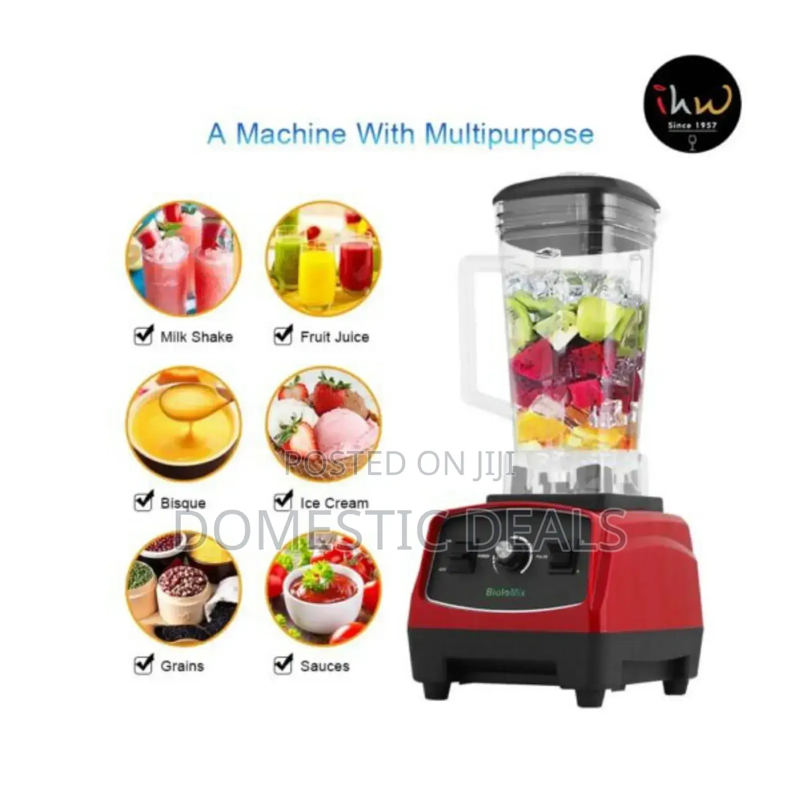 Heavy Duty Commercial Blender