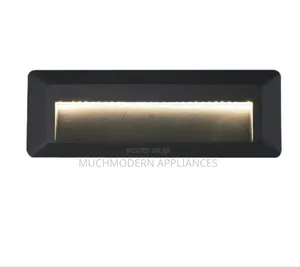 Rectangular LED Step Light LL ABS-2004-BK