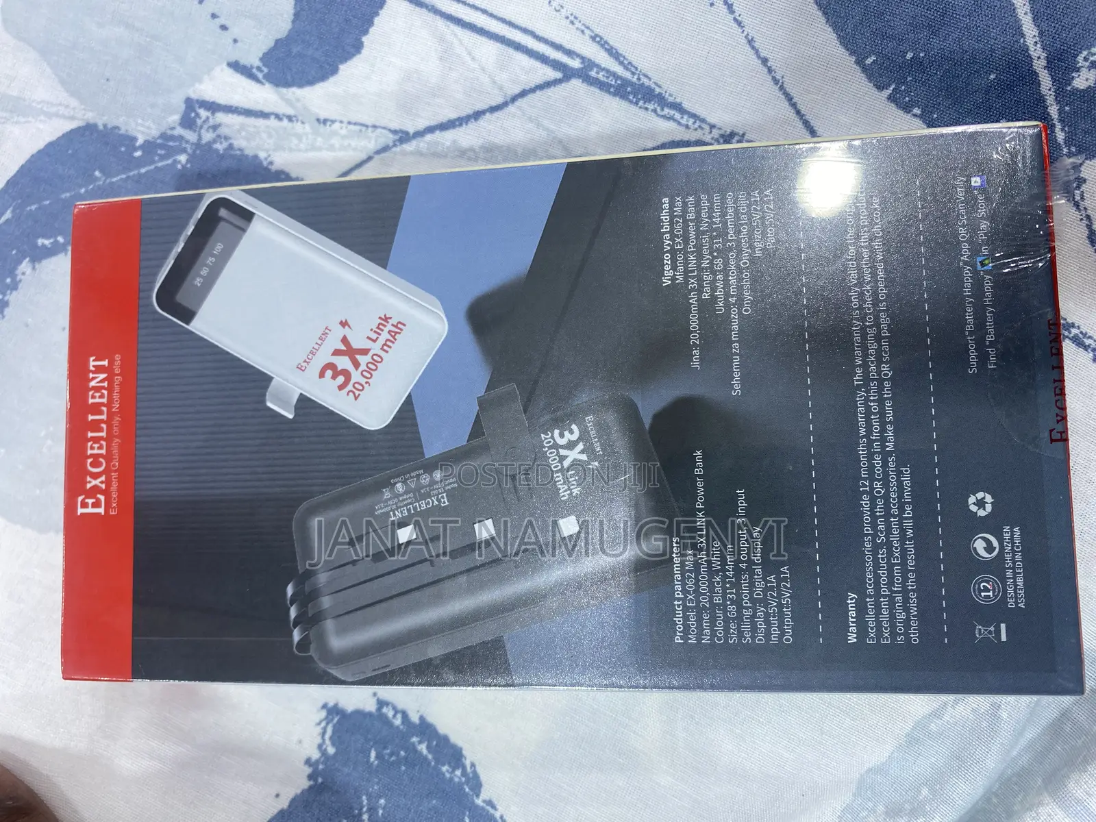 Power Bank 20,000mah