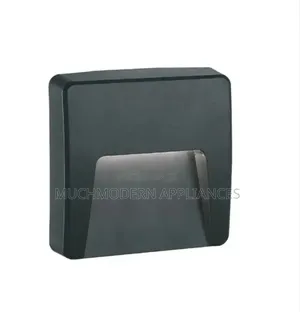 Square Curved LED Step Light LL ABS-4911-BK