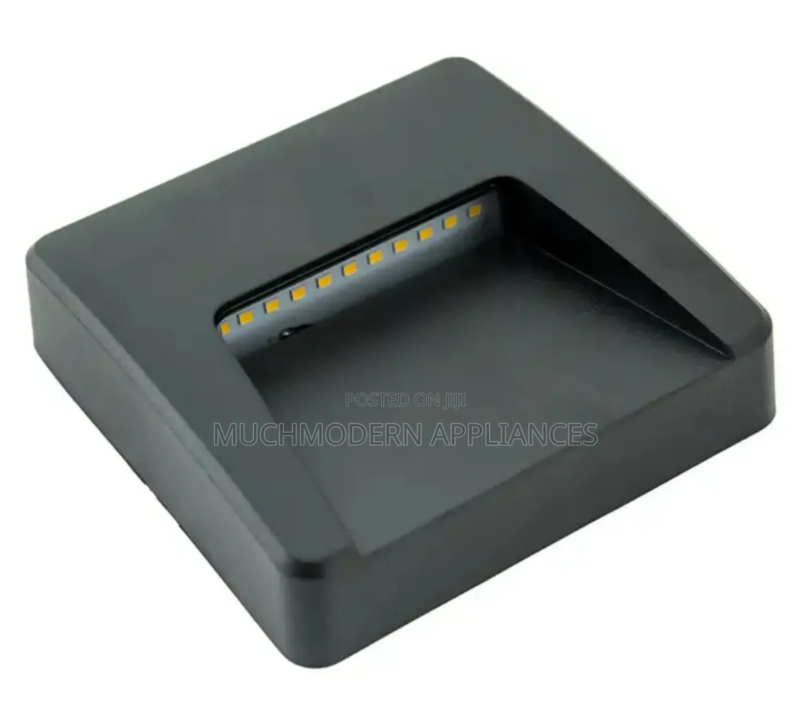 Square Curved LED Step Light LL ABS-4911-BK