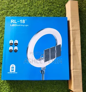 High Quality Remote Control RL- 18 Led Soft Ring Light