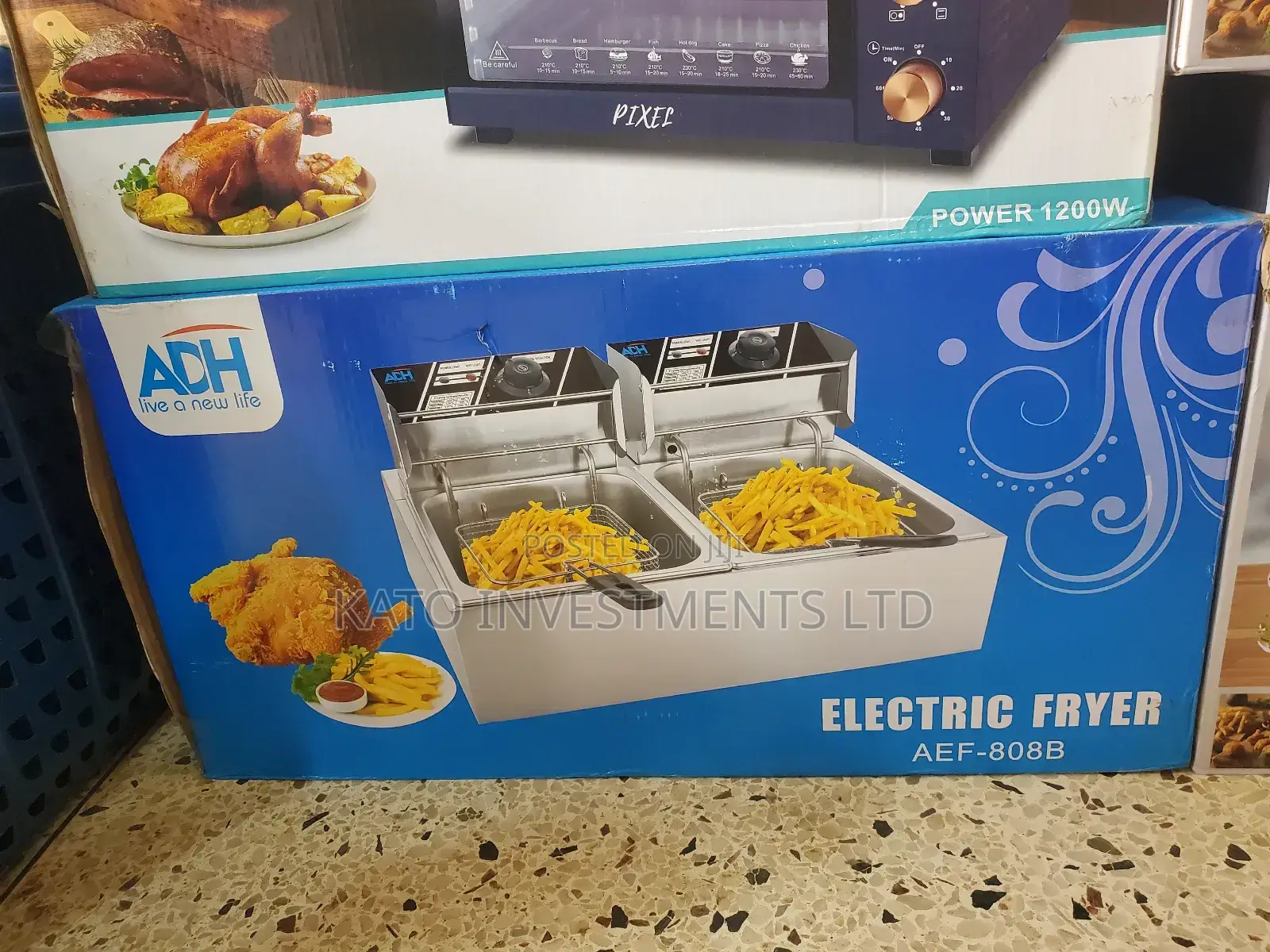 Adh Chips Double Chips Fryer