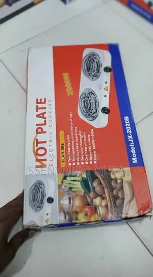 Double Electric Hot Plate JXW, Non-Stick, Auto-