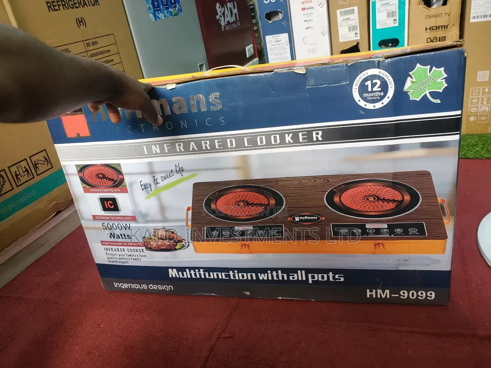 Hoffmans Infrared Cooker