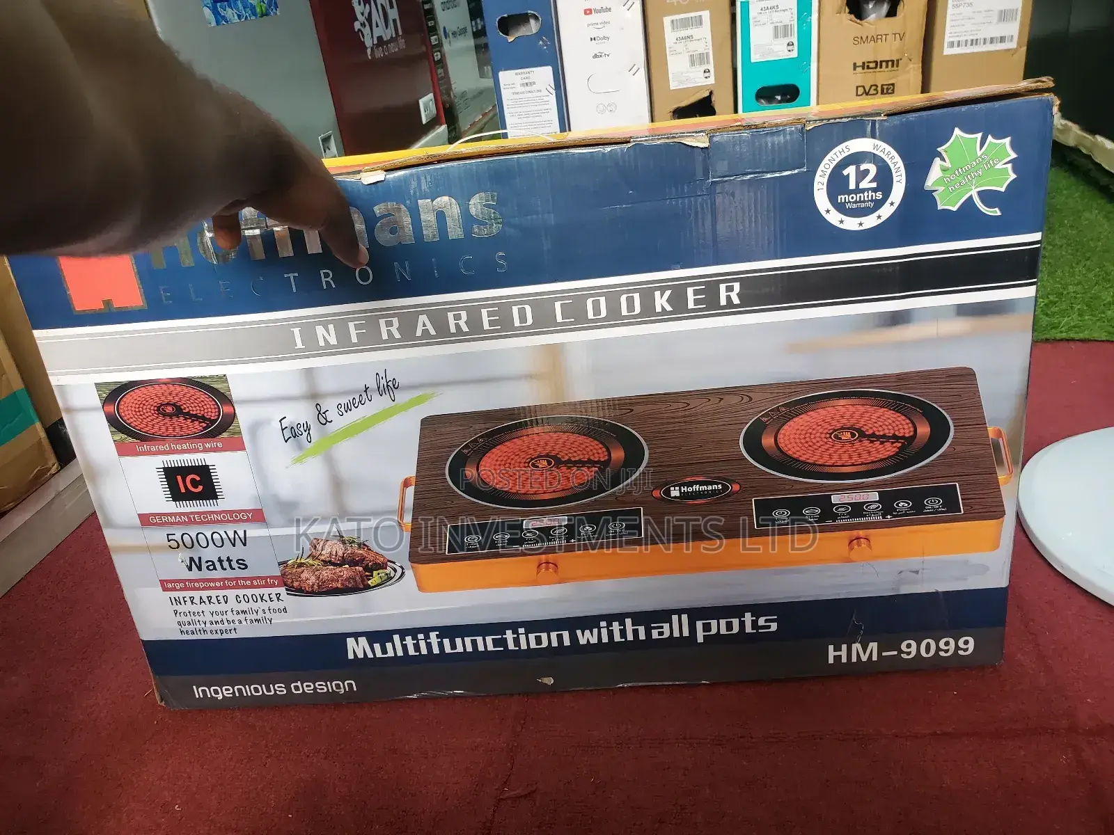 Hoffmans Infrared Cooker