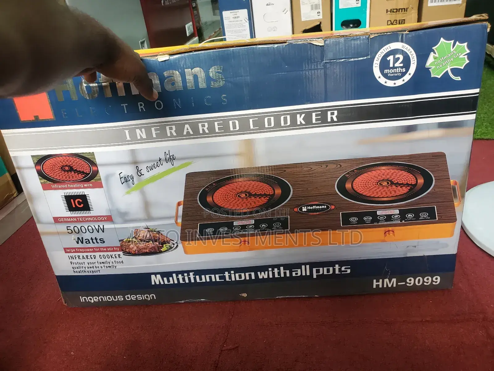 Hoffmans Infrared Cooker