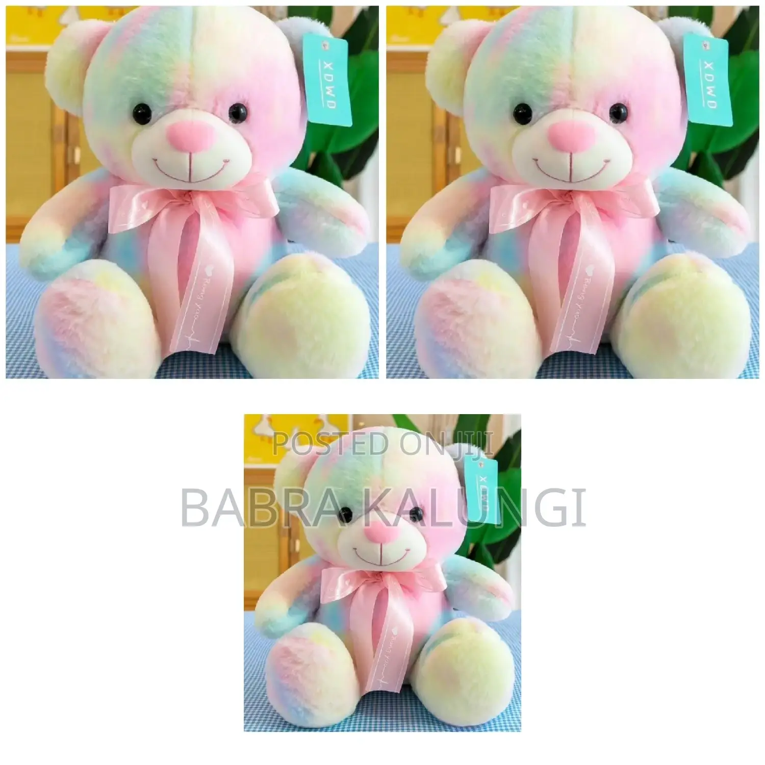 Fantasy Colorful Teddy Bear Tie-Dye