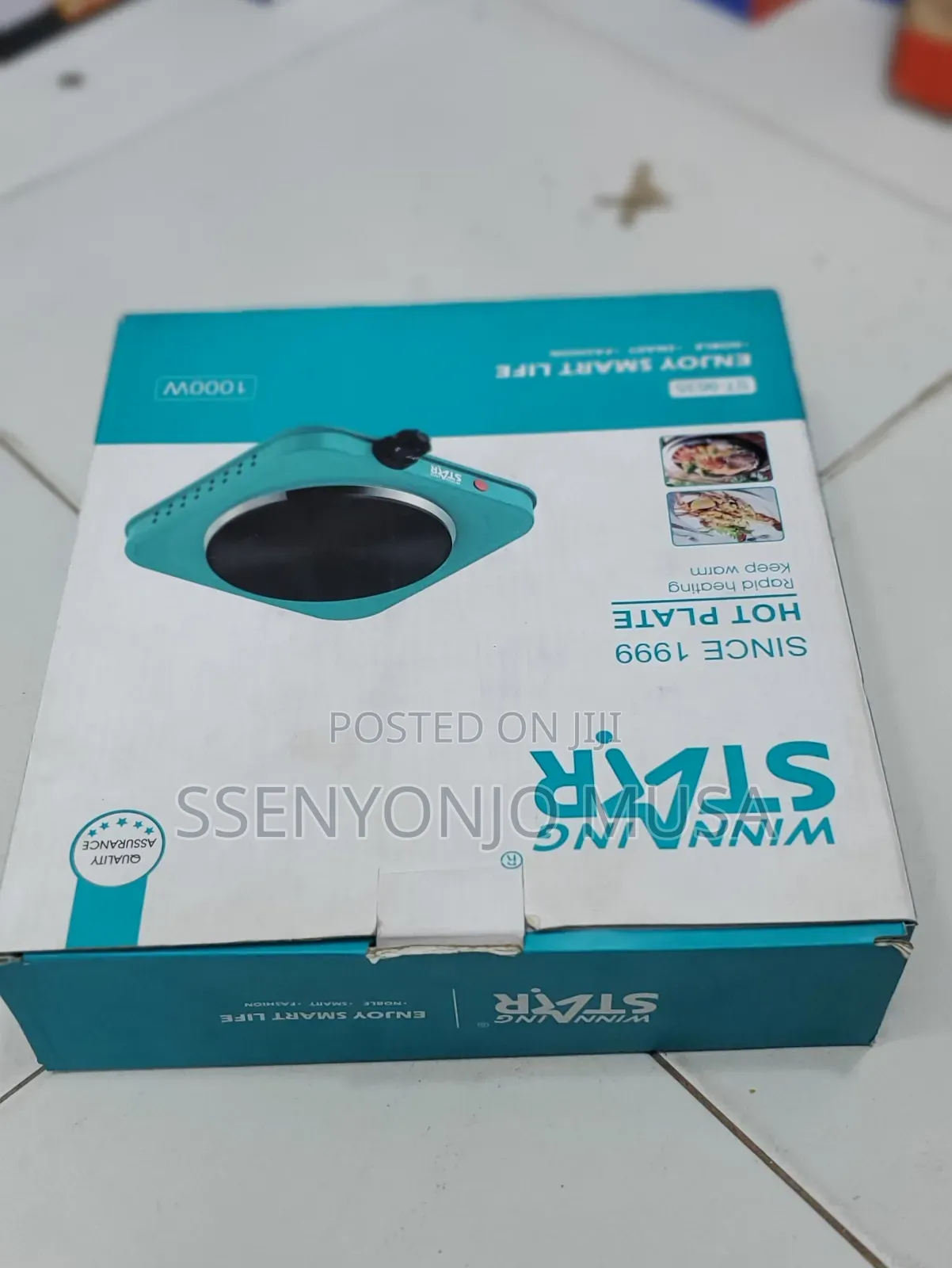 Winning Star Hot Plate St-9635 - Rapid Heating, Keep Warm-